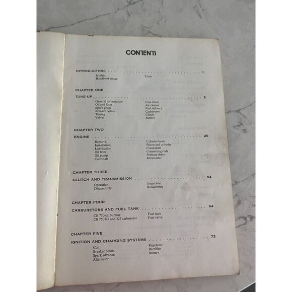 Clymer Honda All 750 Models 1969 - 1972 Service Repair Manual Paperback Handbook - Picture 5 of 11